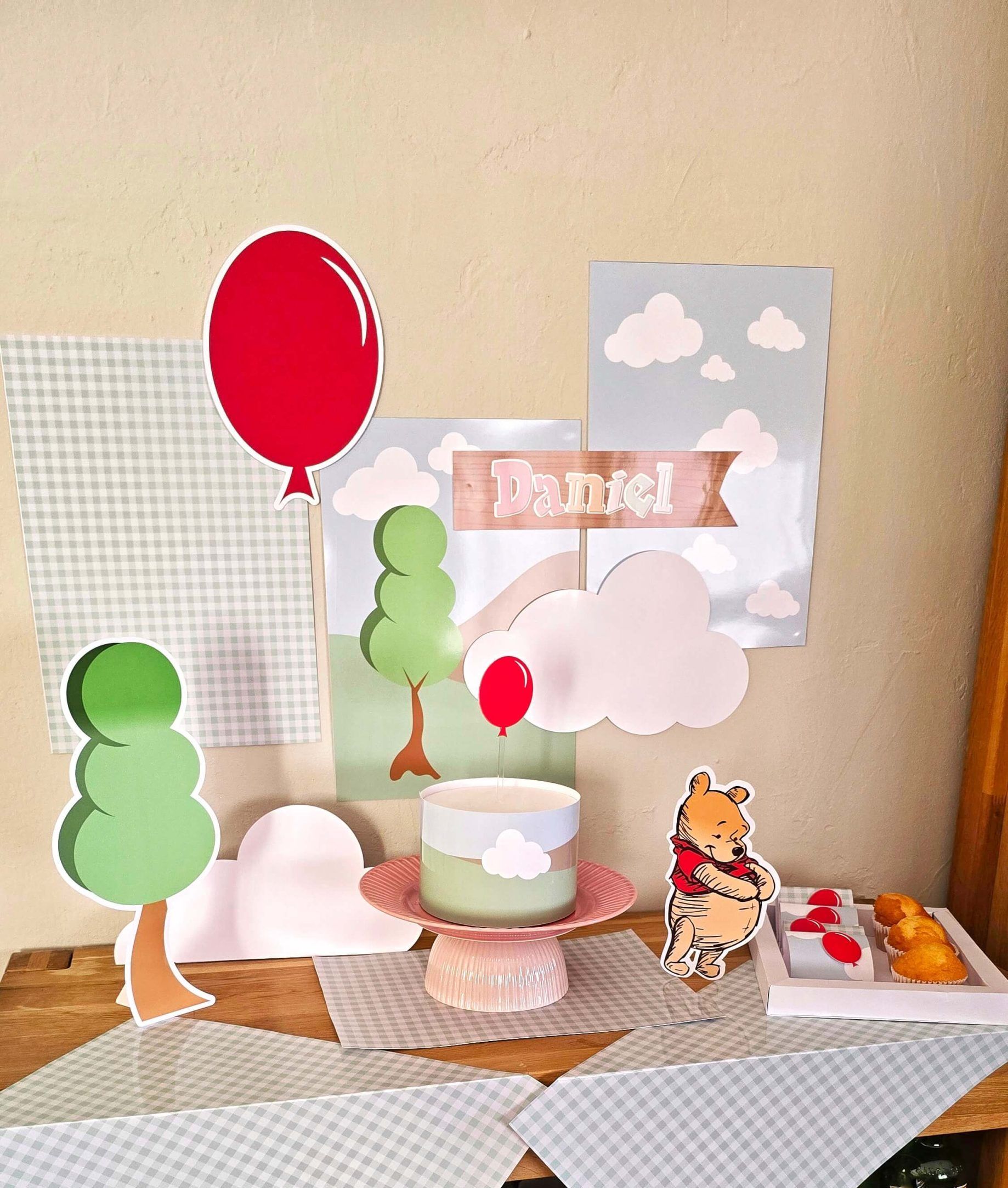 Fiesta Pack Pooh recortable 1 fiestas temáticas para niño